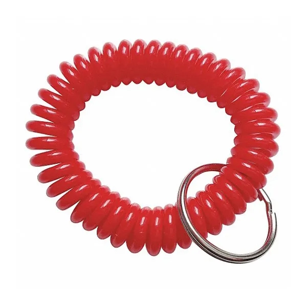 Spiral Wrist Coil Key Chain 10