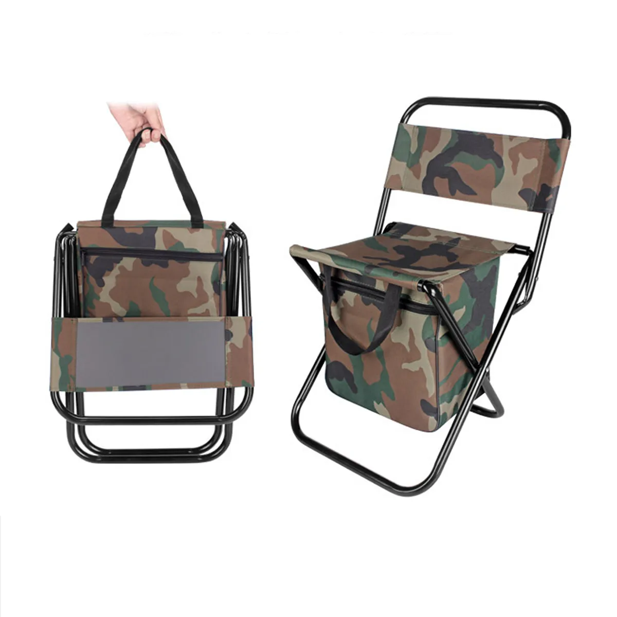 Versatile Outdoor Folding Camping Fishing Seat BBQ Stool 5