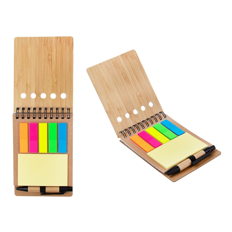 Ridgecrest 3-in-1 Bamboo Jotter w/Pen 7