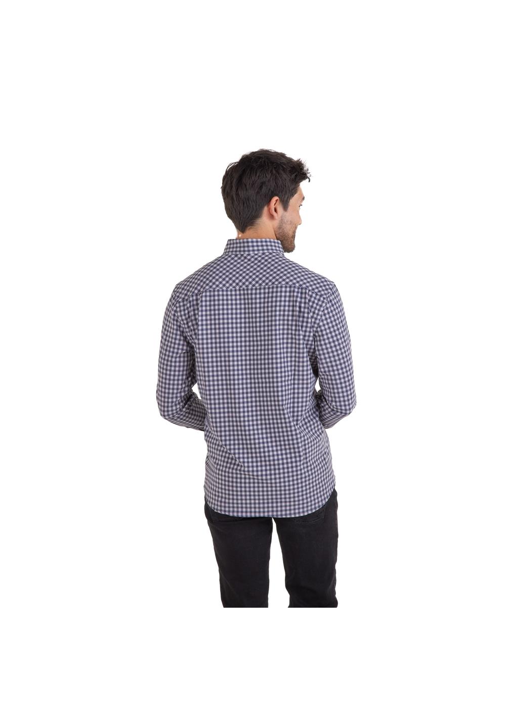 Storm Creek Men's Influencer 4-Way Stretch Gingham Woven Shirt 5