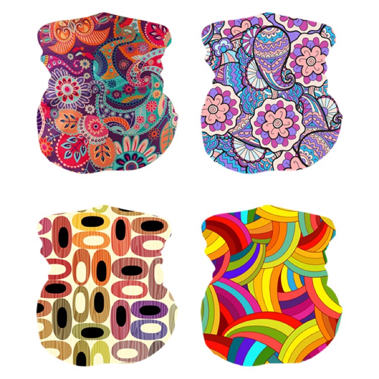 Dye Sub Neck Gaiter Face Shield 6