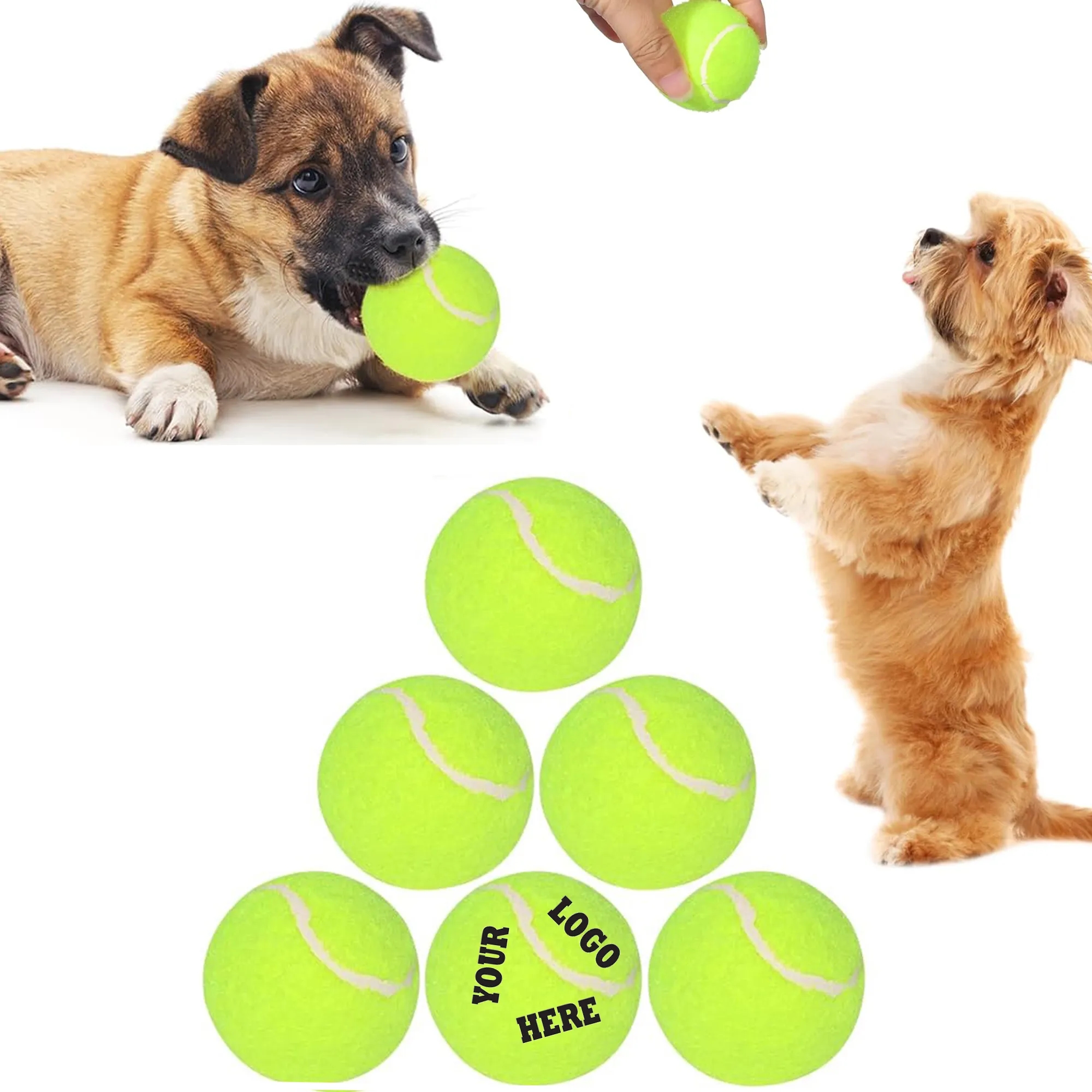 High Elasticity Promotional Tennis Ball 1