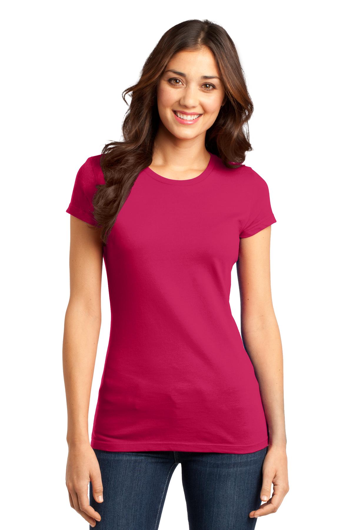 District Women's Fitted Very Important Tee . DT6001 123