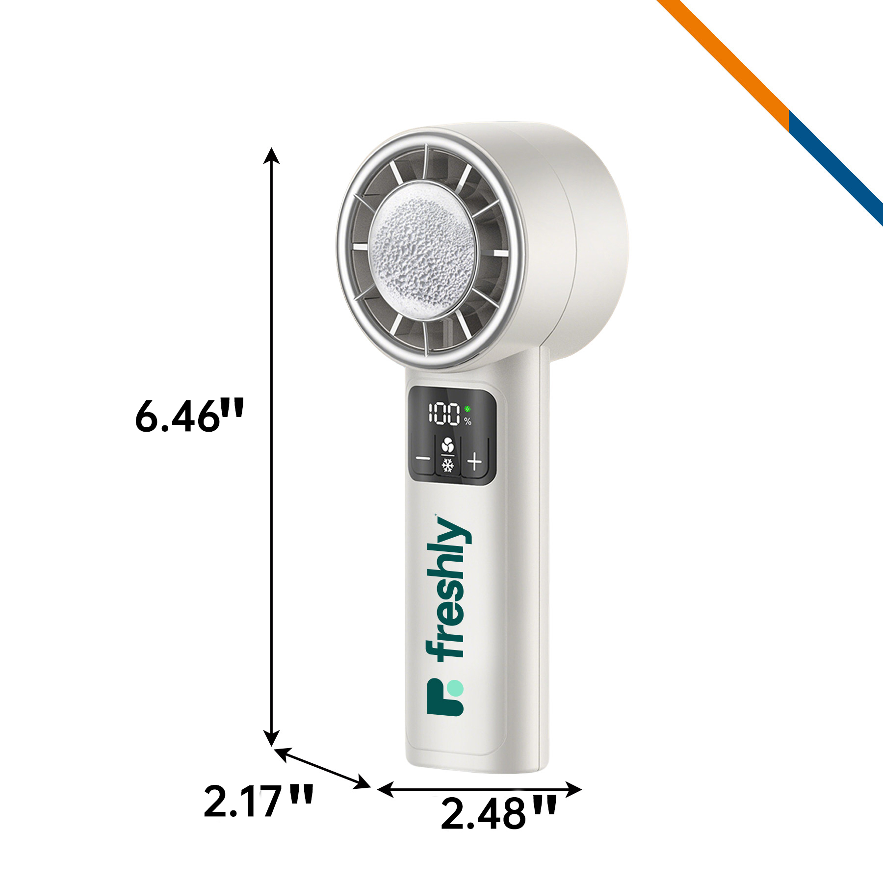 Ervin Mini Ice Cooling Handheld Fan 2