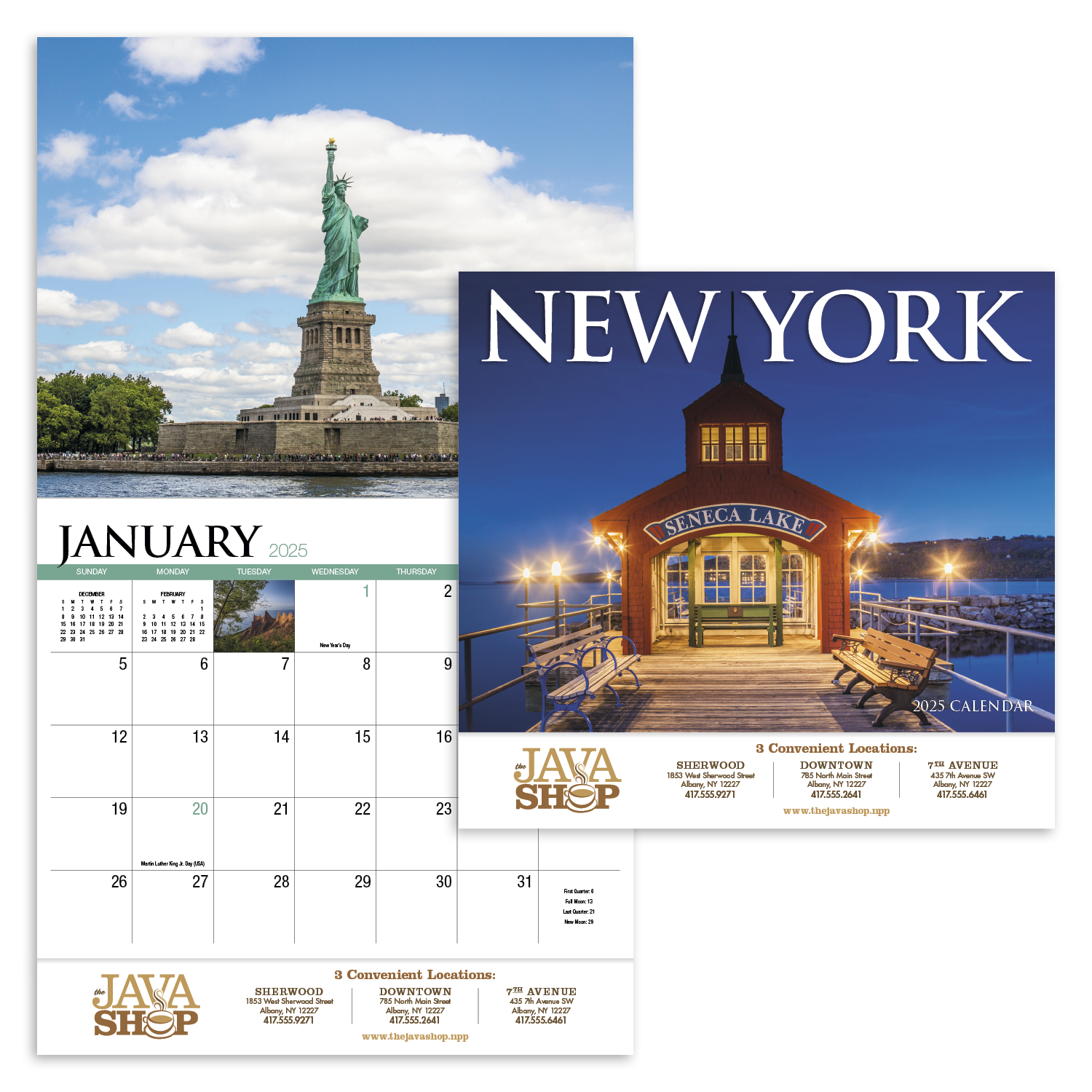 HotLine® Products New York Appointment Calendar - Stapled 1
