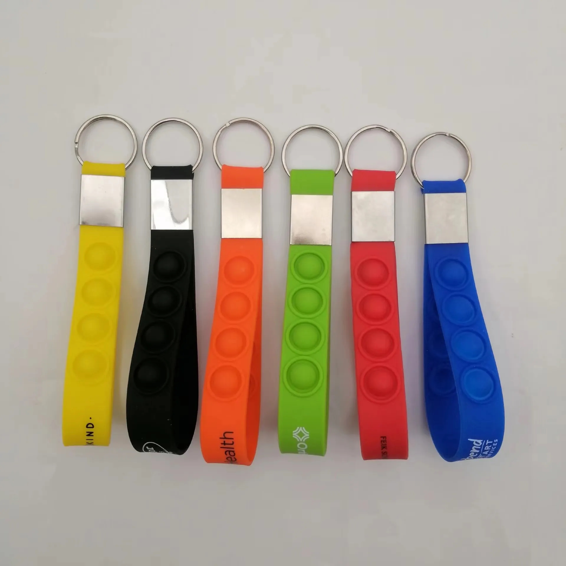 Push Pop Fidget Keychain 4