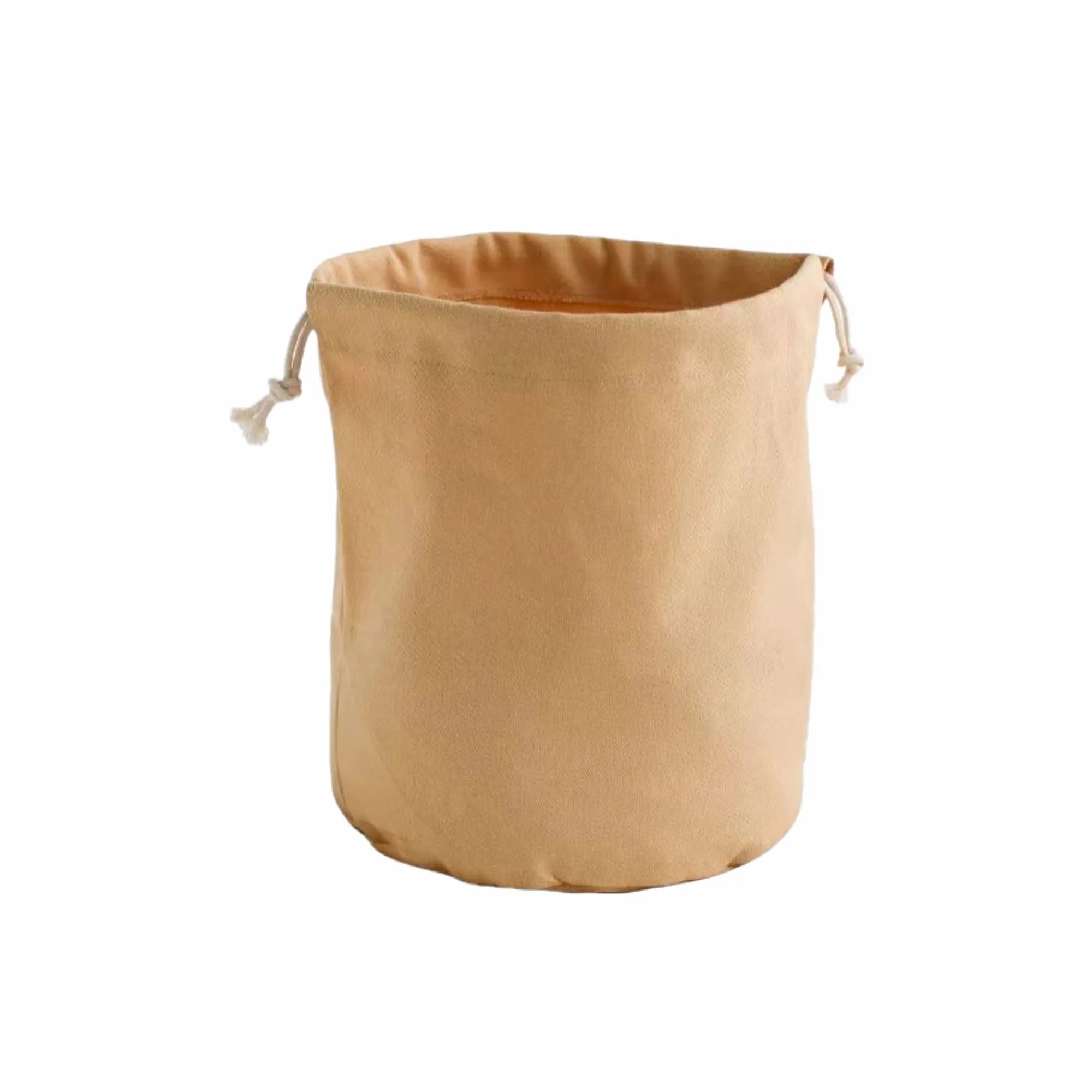 Custom LOGO Reusable Canvas Drawstring Dust Pouch 2