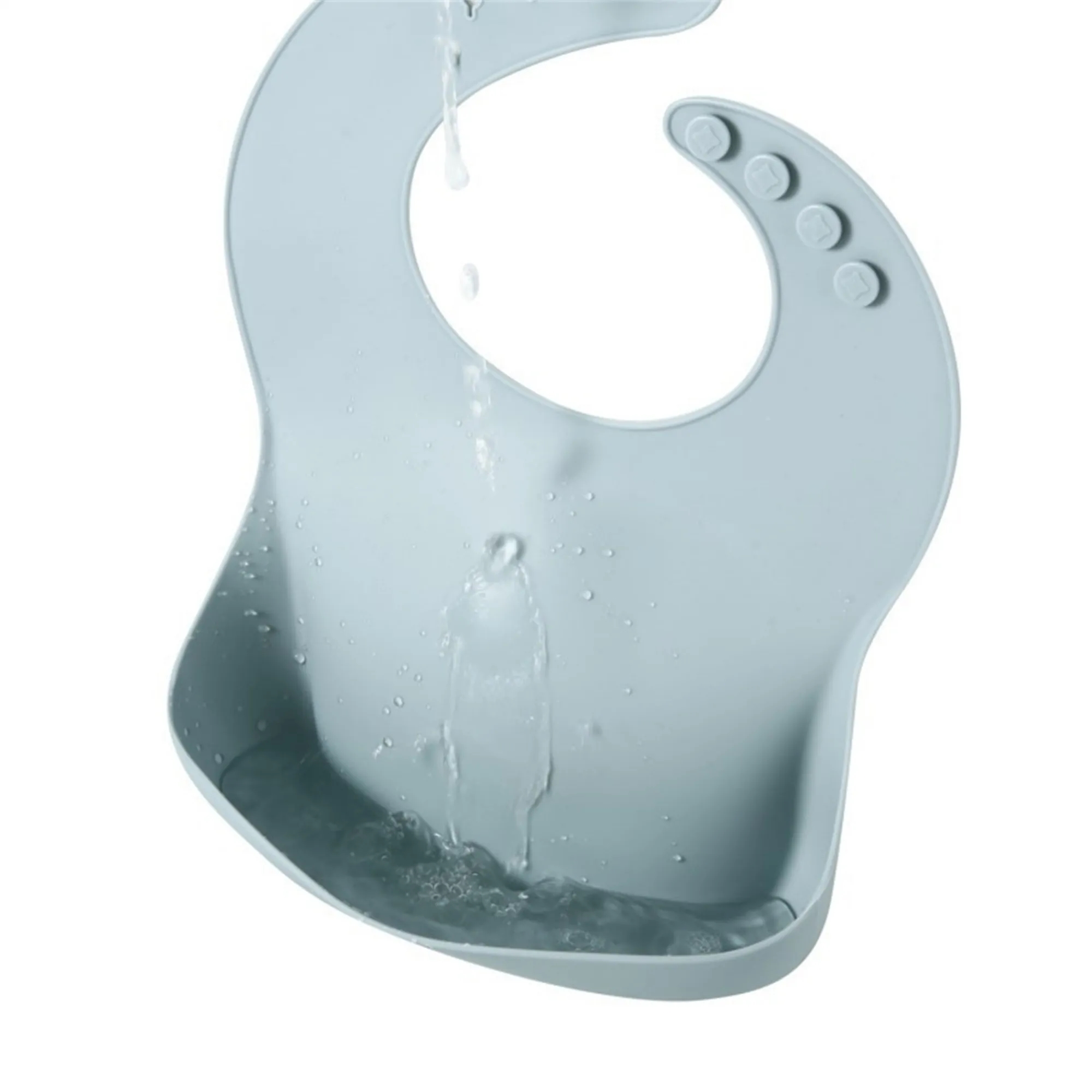 Unisex Waterproof Silicone Baby Bibs 9