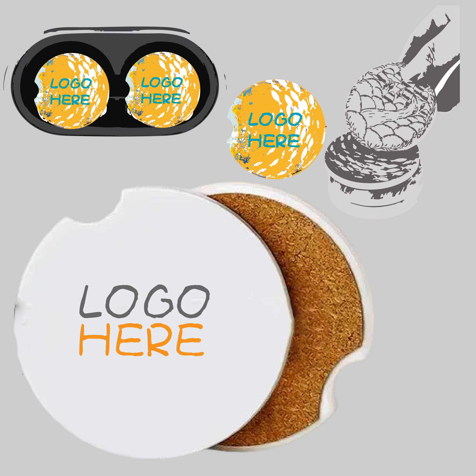 Car Coasters 1