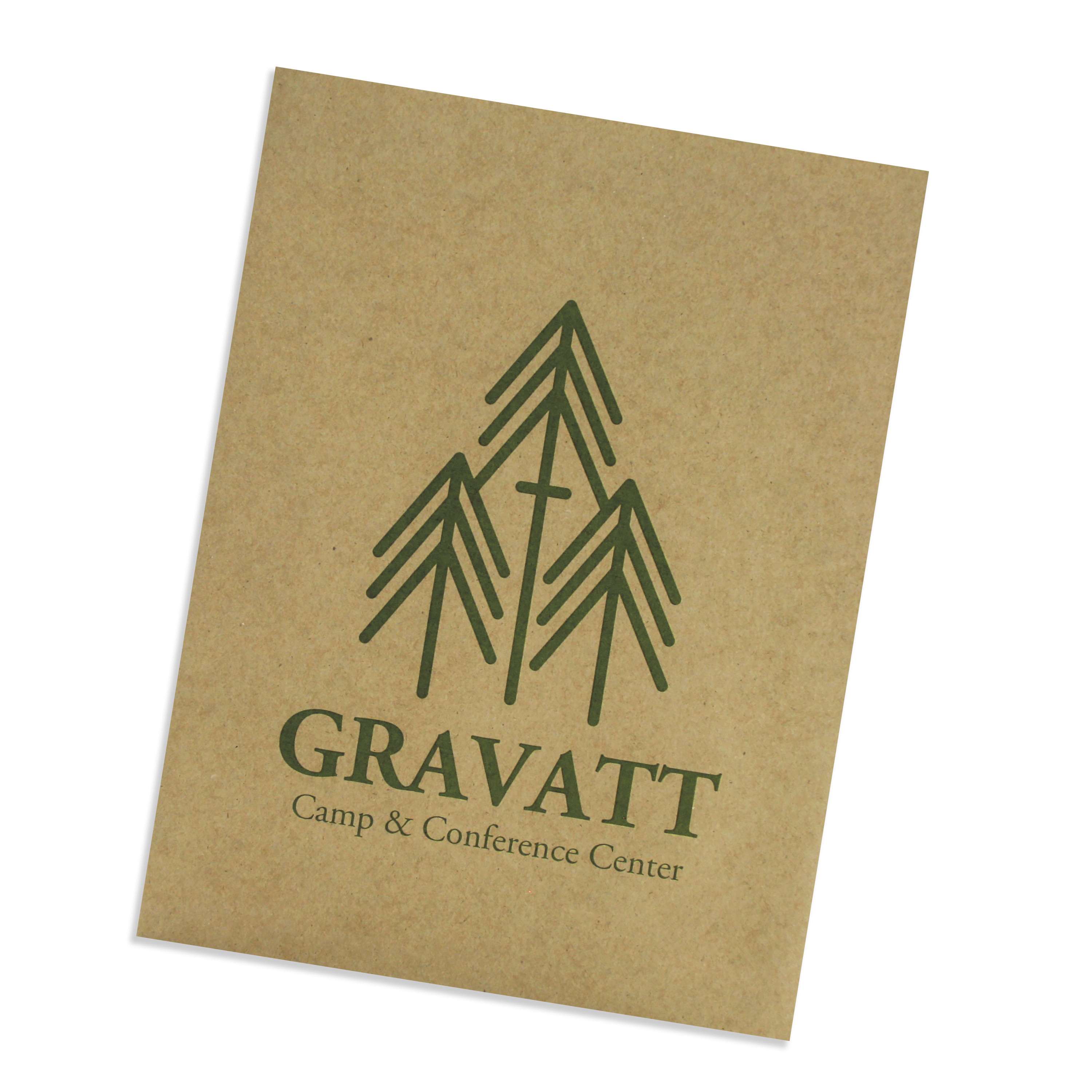 Recycled Quick Ship Pocket Folder Printed One Color 7