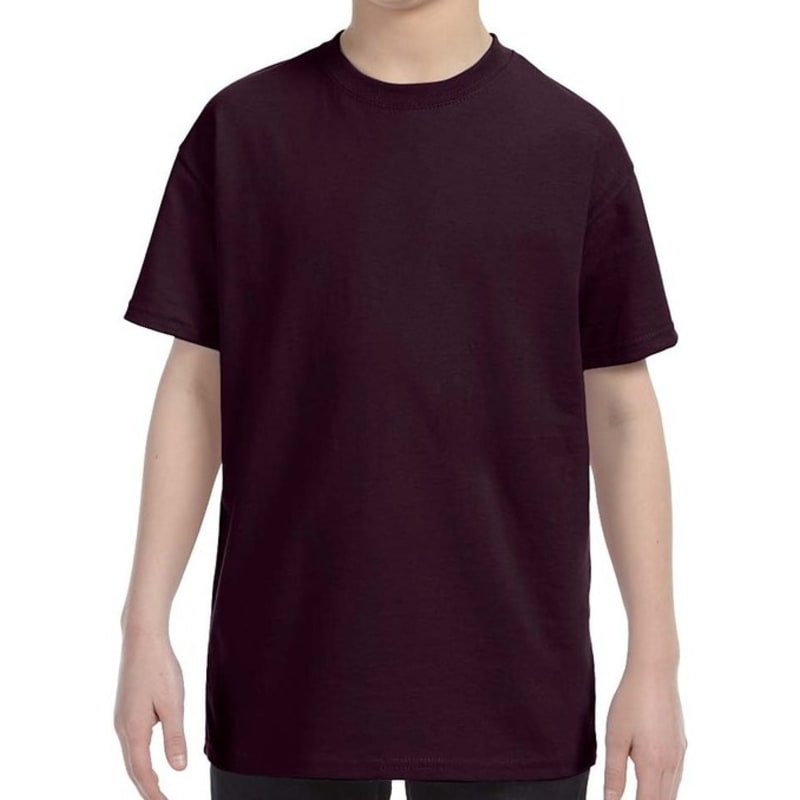 Custom Embroidered Youth Basic Cotton T-Shirts 26
