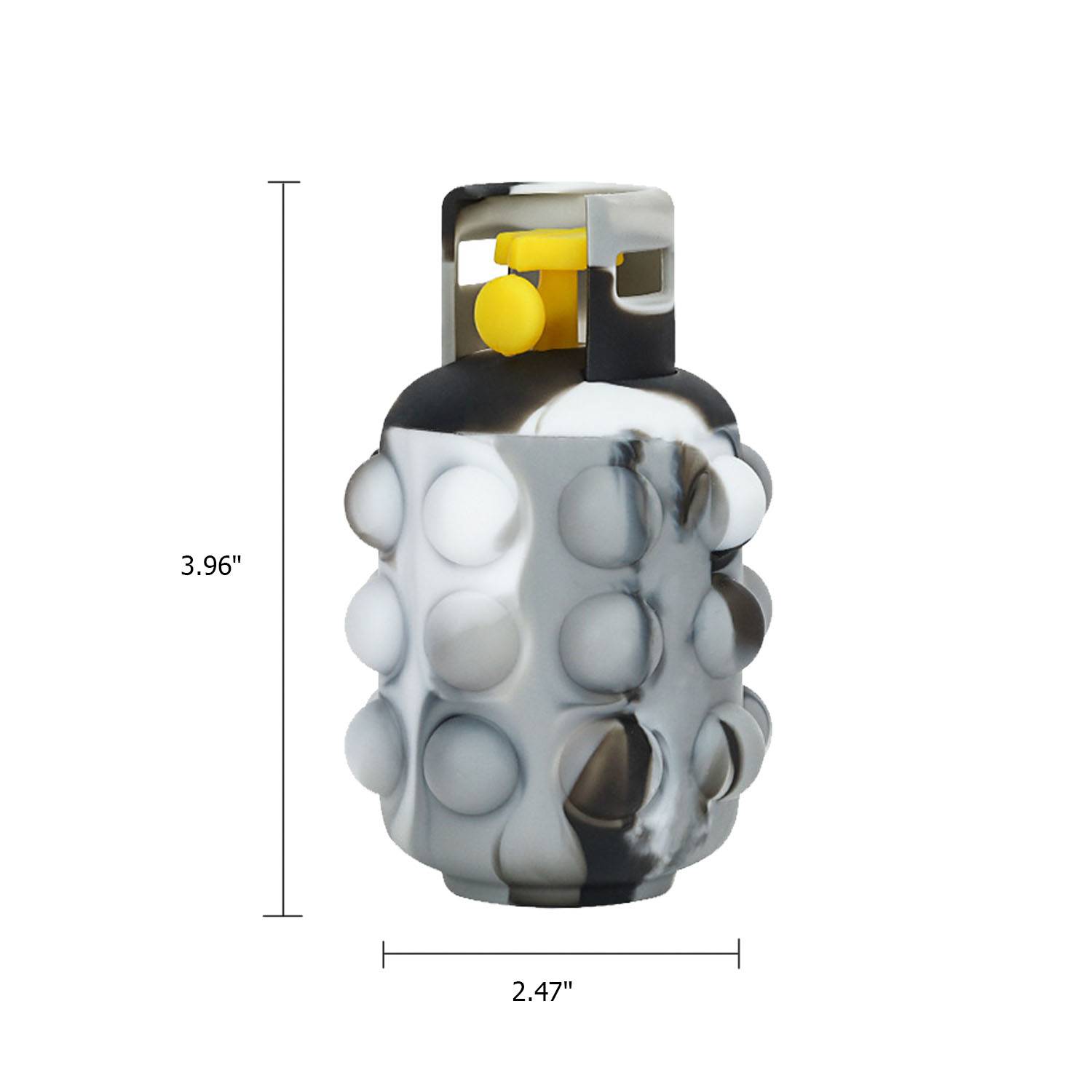 Gas Tank Shaped Push Pop Bubble Stress Ball Fidget Toy 9