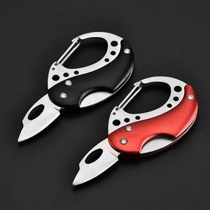 Pocket Knife Bottle Opener With Carabiner 4