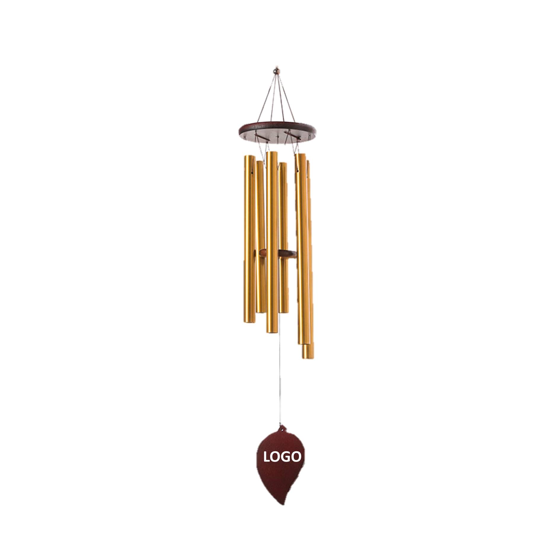Indoor Classic Leaf Shape Wind Chimes 2