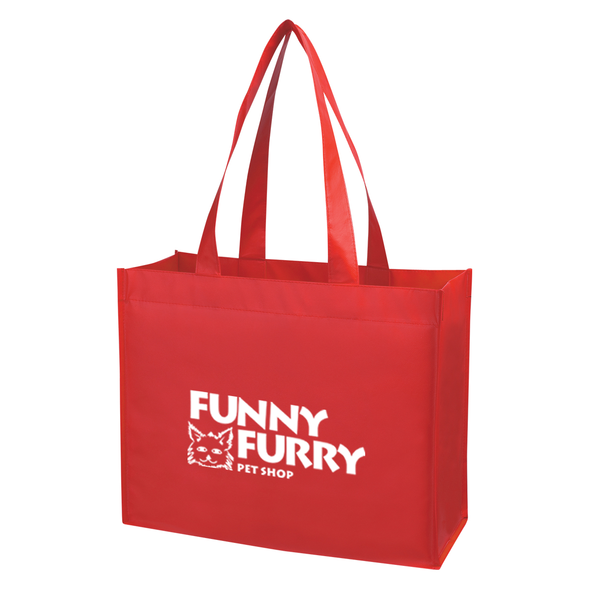 Matte Laminated Non-Woven Shopper Tote Bag 2