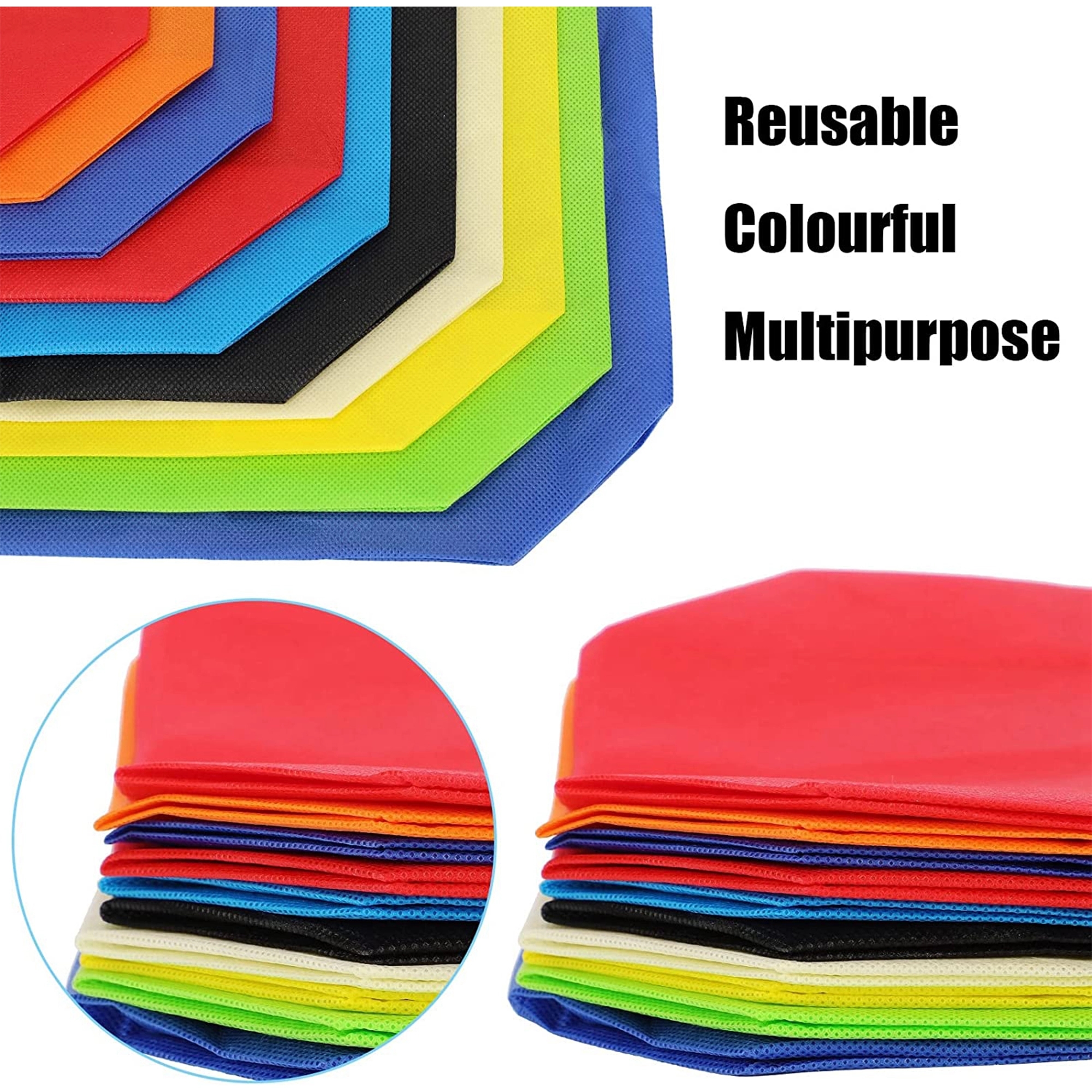 13.8" Non Woven Fabric Shopping Bag with Handle 2