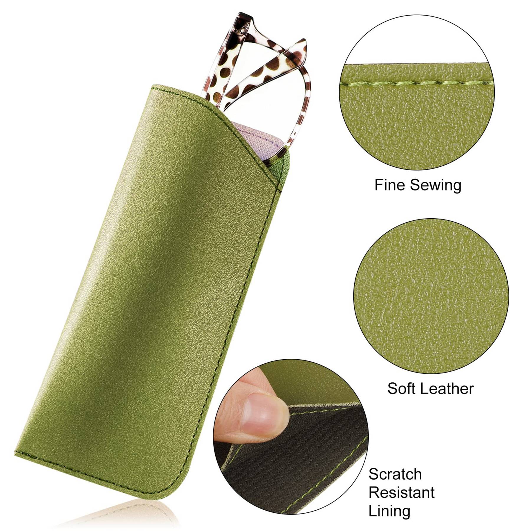 Eyeglass Pouch in PU Leather 7