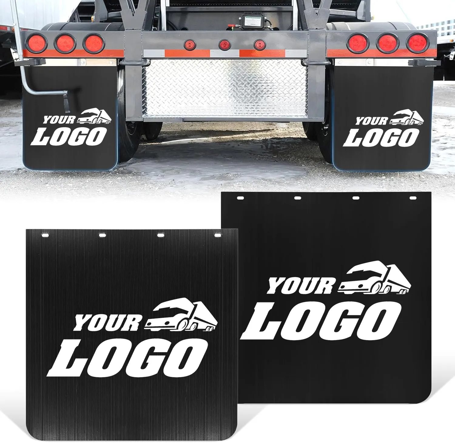 24"x24" Heavy-Duty Universal Mud Flaps 5