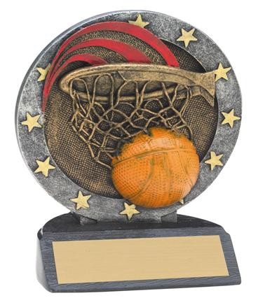 4-1/2" Basketball All Star Sport Award 2