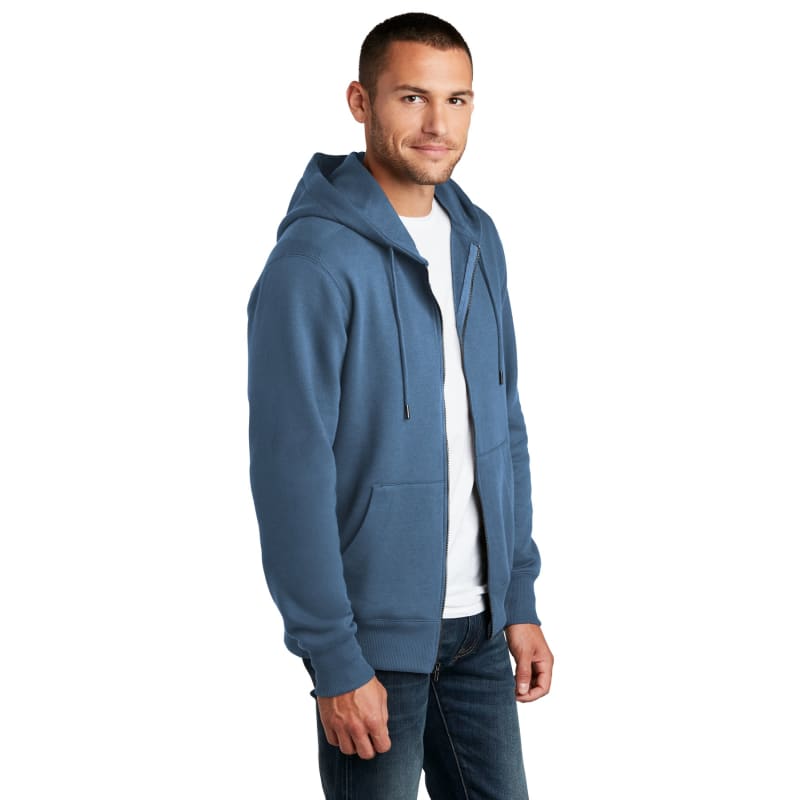 District Perfect Weight Fleece Full-Zip Hoodie 33