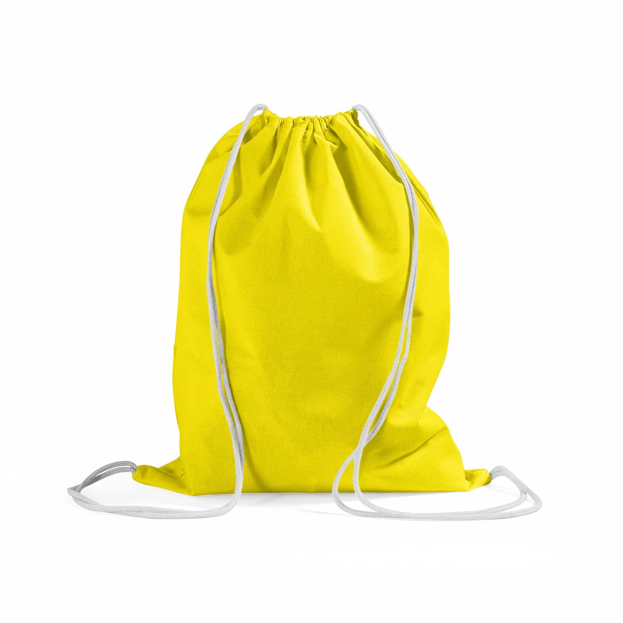 Colored Cotton Sports Pack, custom drawstring bag with logo imprint 22