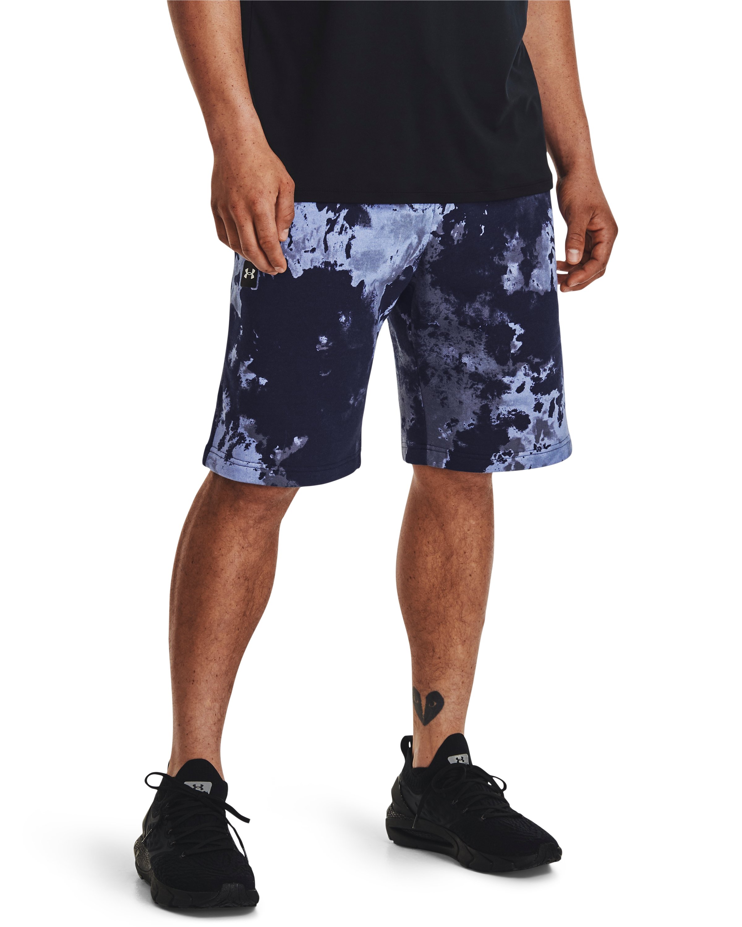 Men's UA Rival Fleece Dye Shorts 2