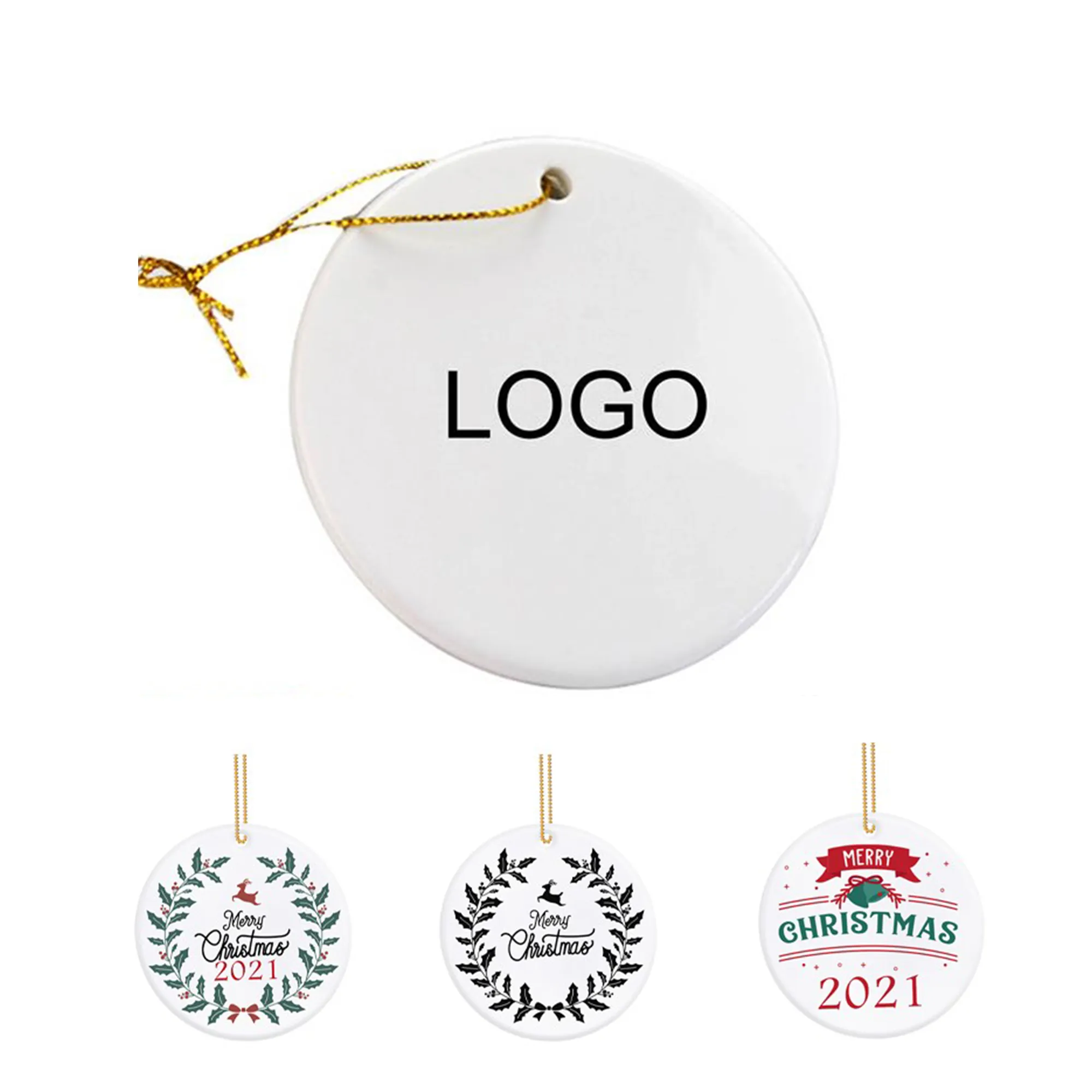 Double Sided Christmas Ornament 2
