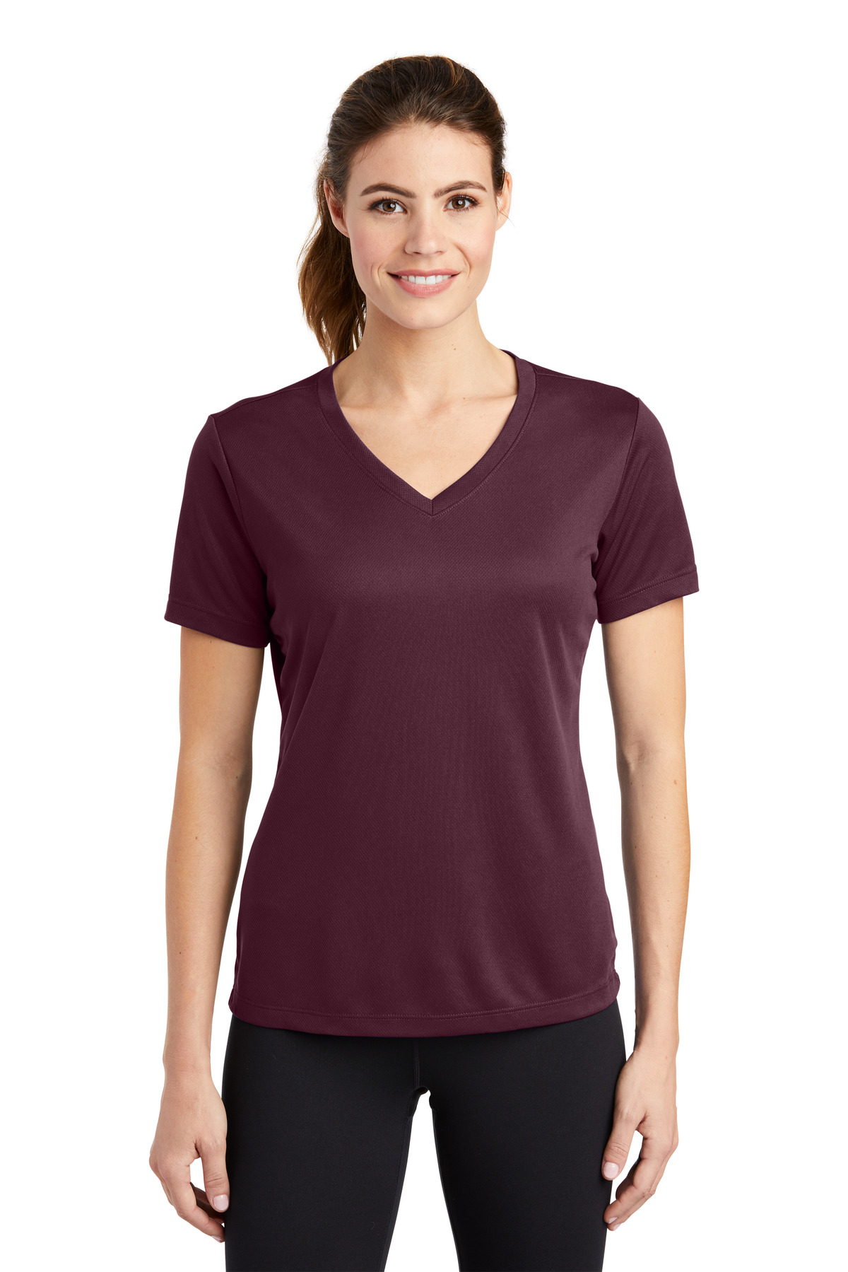 Sport-Tek Women's PosiCharge RacerMesh V-Neck Tee. LST340 68