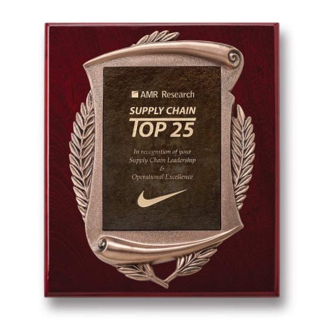 Laurel Wreath Plaque 5