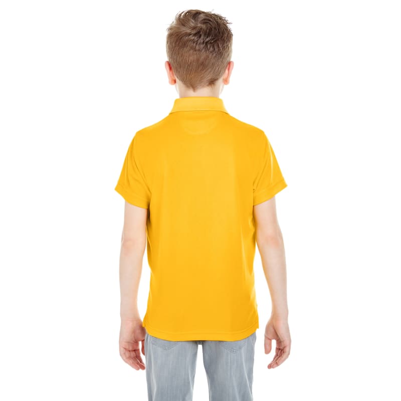 UltraClub Youth Cool & Dry Mesh Piqué Polo 5