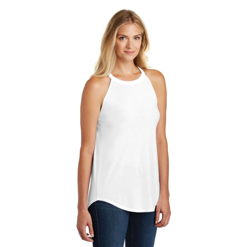 District Women's Perfect Tri Rocker Tank. 9