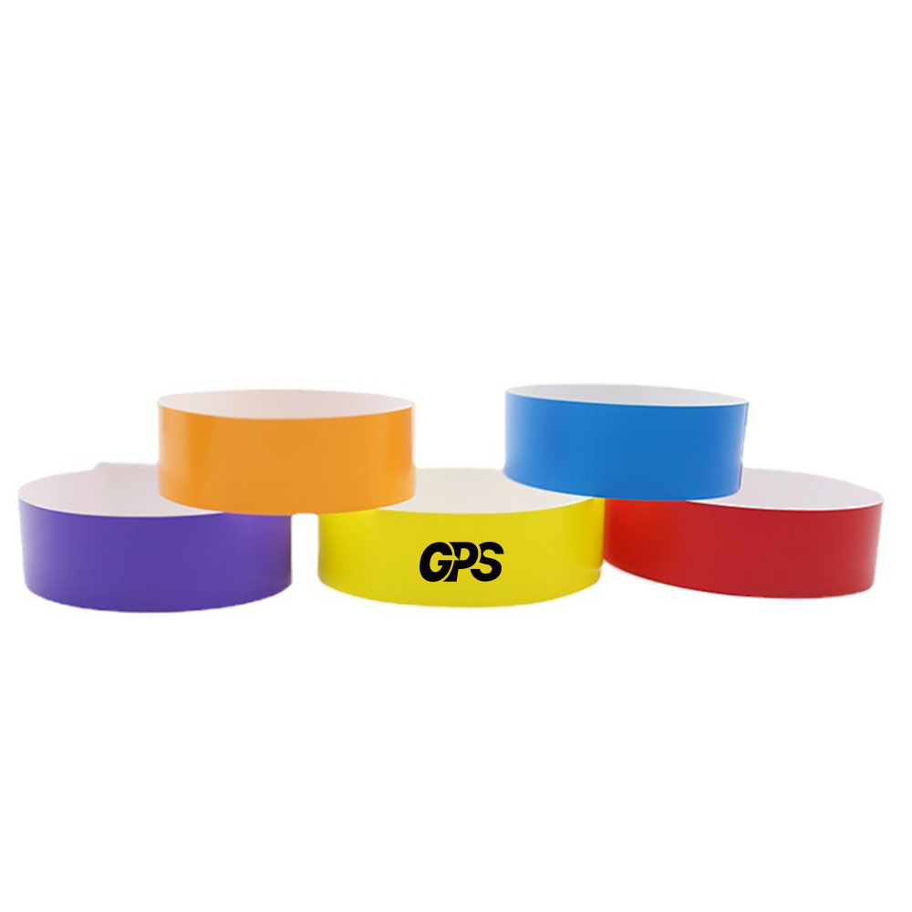 9 7/8 " Paper Bracelets Wrist Band 1