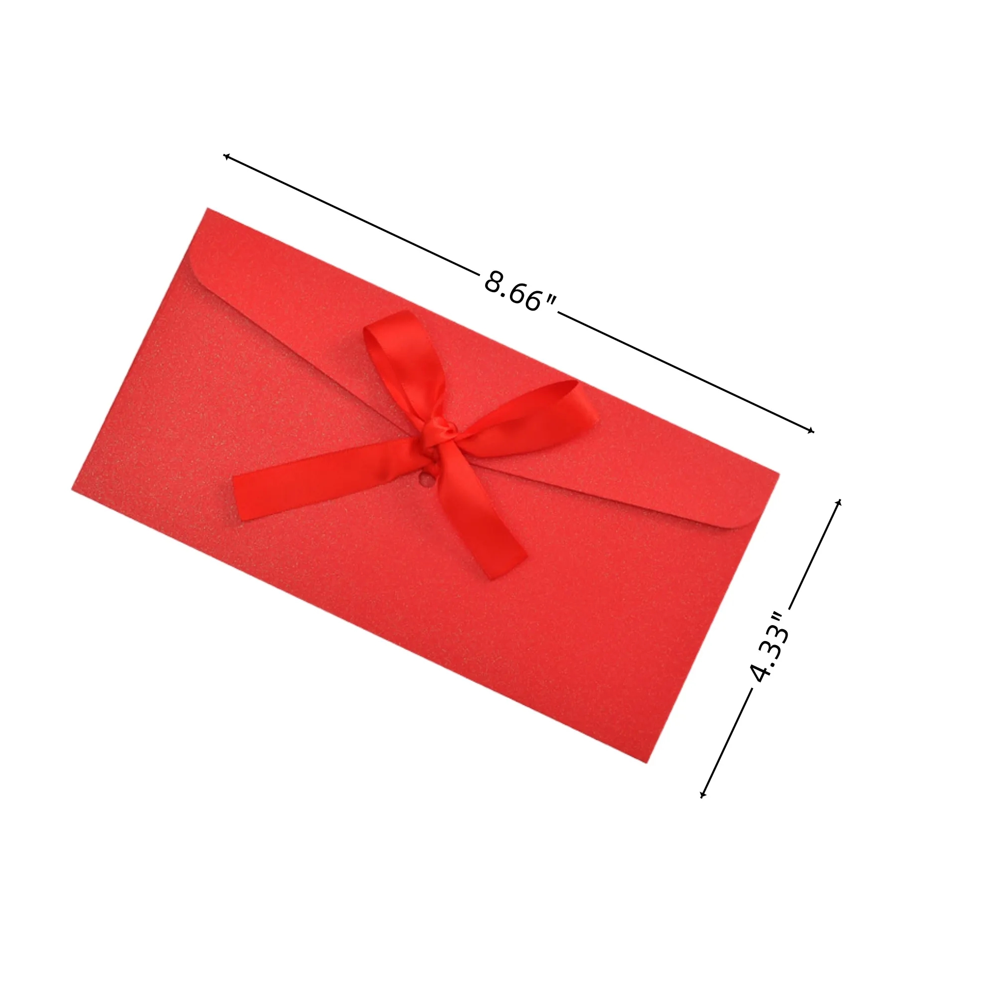 Business Envelope Gift Card Letter Folder With Ribbon 5