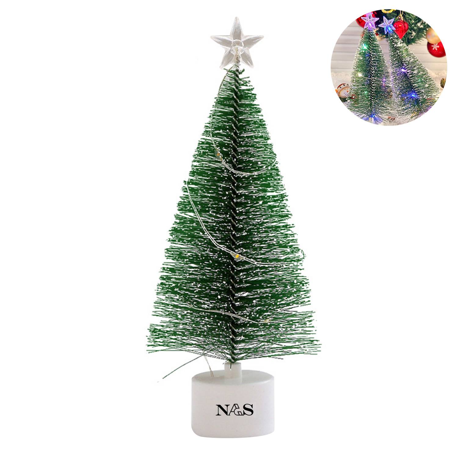 Mini Christmas Tree W/ Led String Light 3