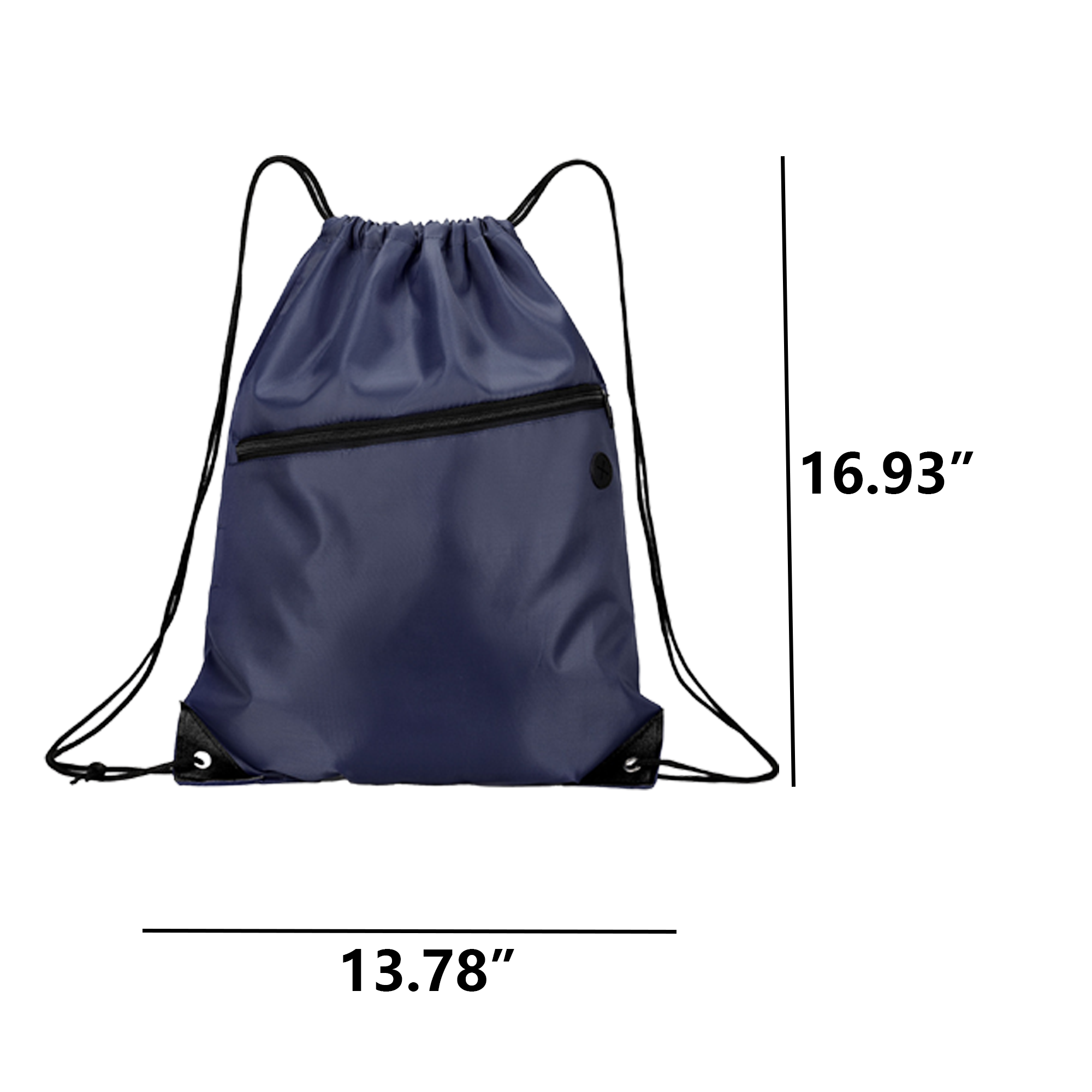 Oxford Backpack with Drawstring Closure 11