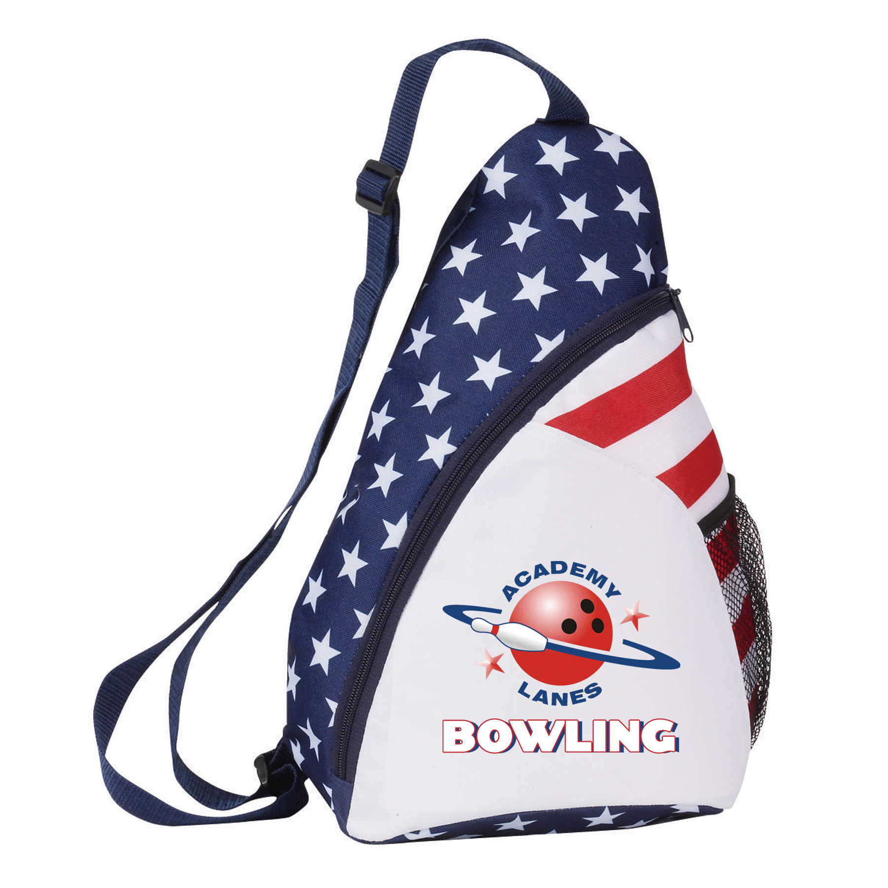 600 Denier Patriotic Sling Backpack(Bag, Backpack, Sling Backpacks) 4