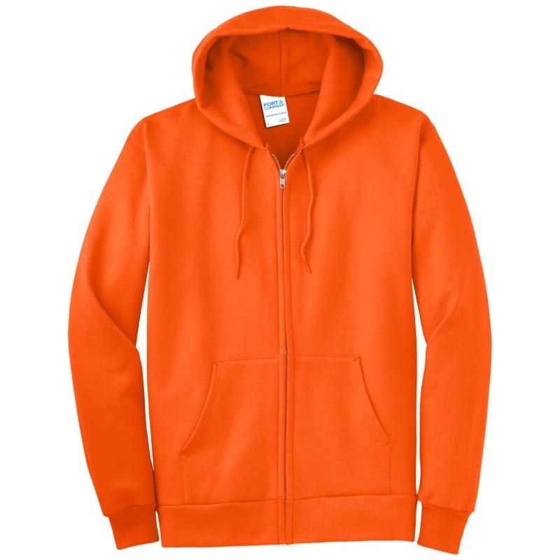 Port & Company Essential Fleece Full-Zip Hooded Sweatshirt., custom hoodie or sweatshirt with logo imprint 30