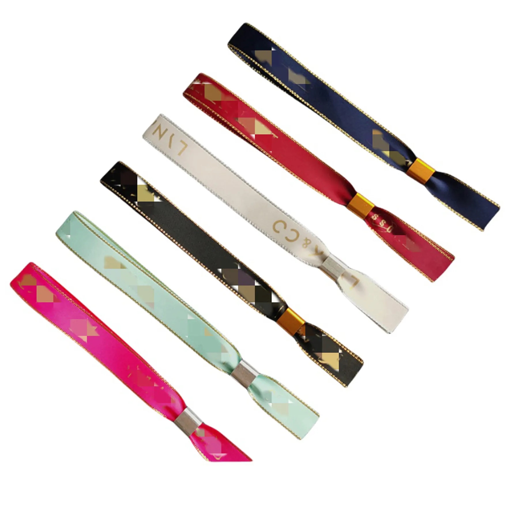 Sublimated Event Wristbands w/ Locking Bead 4