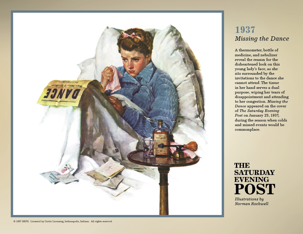 Triumph® Calendars The Saturday Evening Post Illustrations by Norman Rockwell Calendar 48