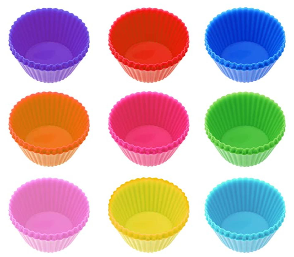 Silicone Muffin Cups Liners 2
