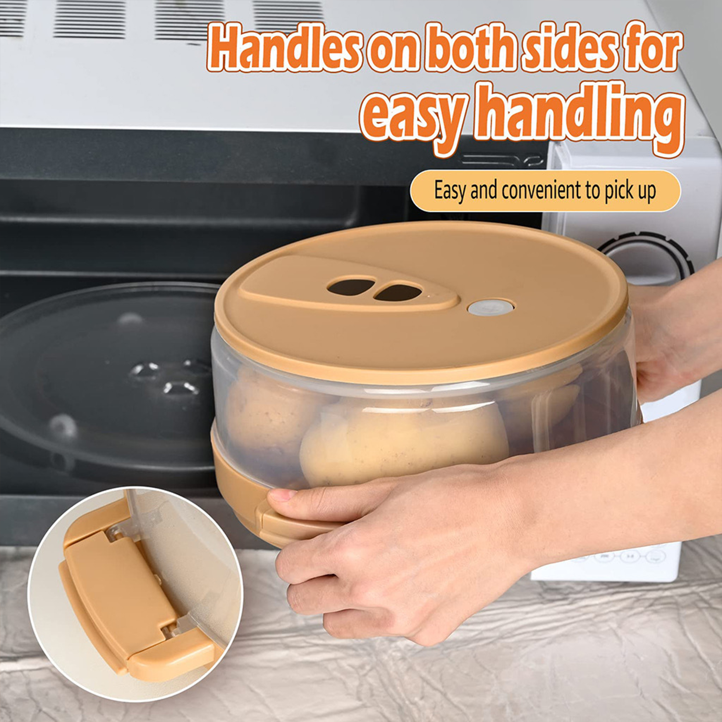 Abs Kitchen Microwave And Potato Oven 5