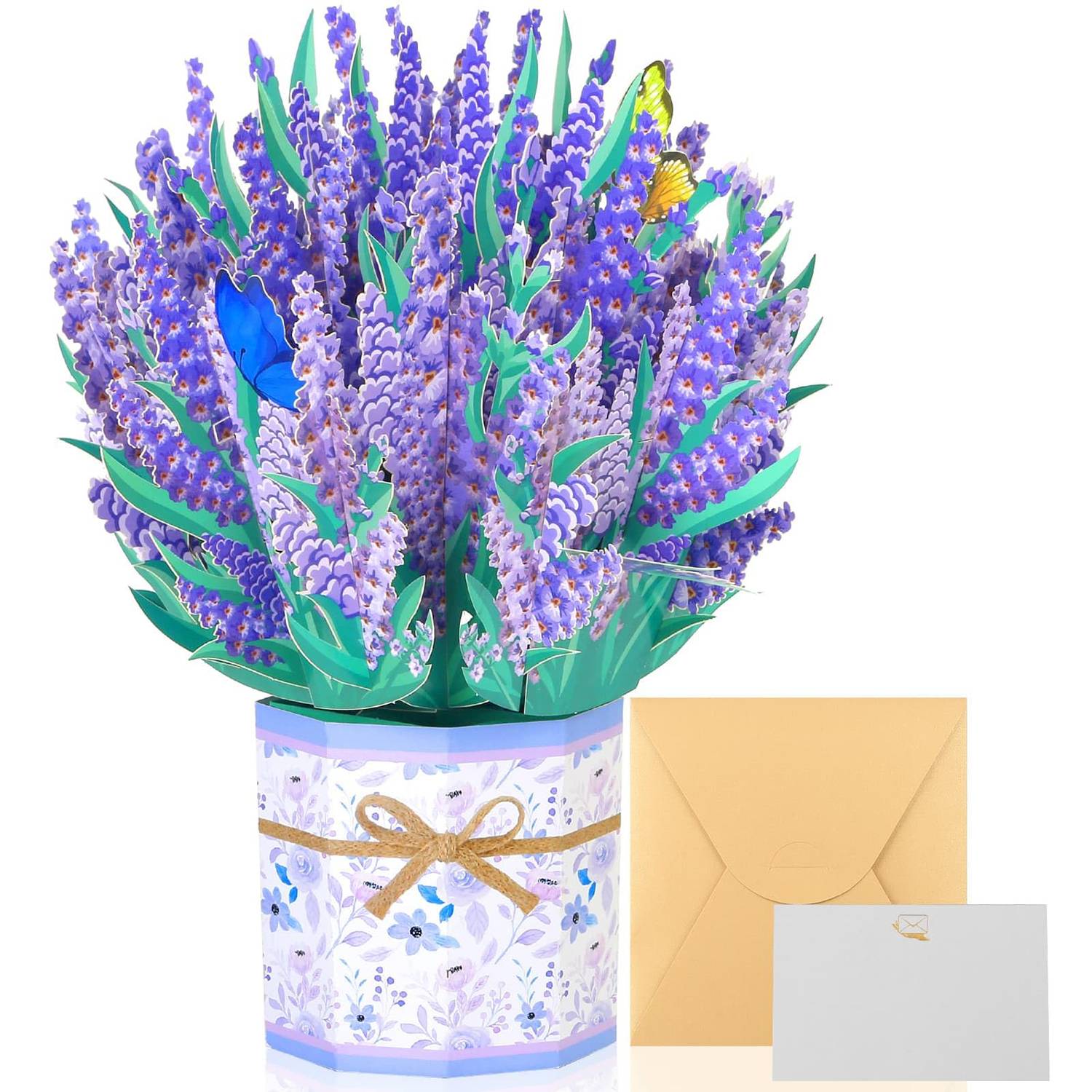 3D Bouquet Creative Greeting Card 5