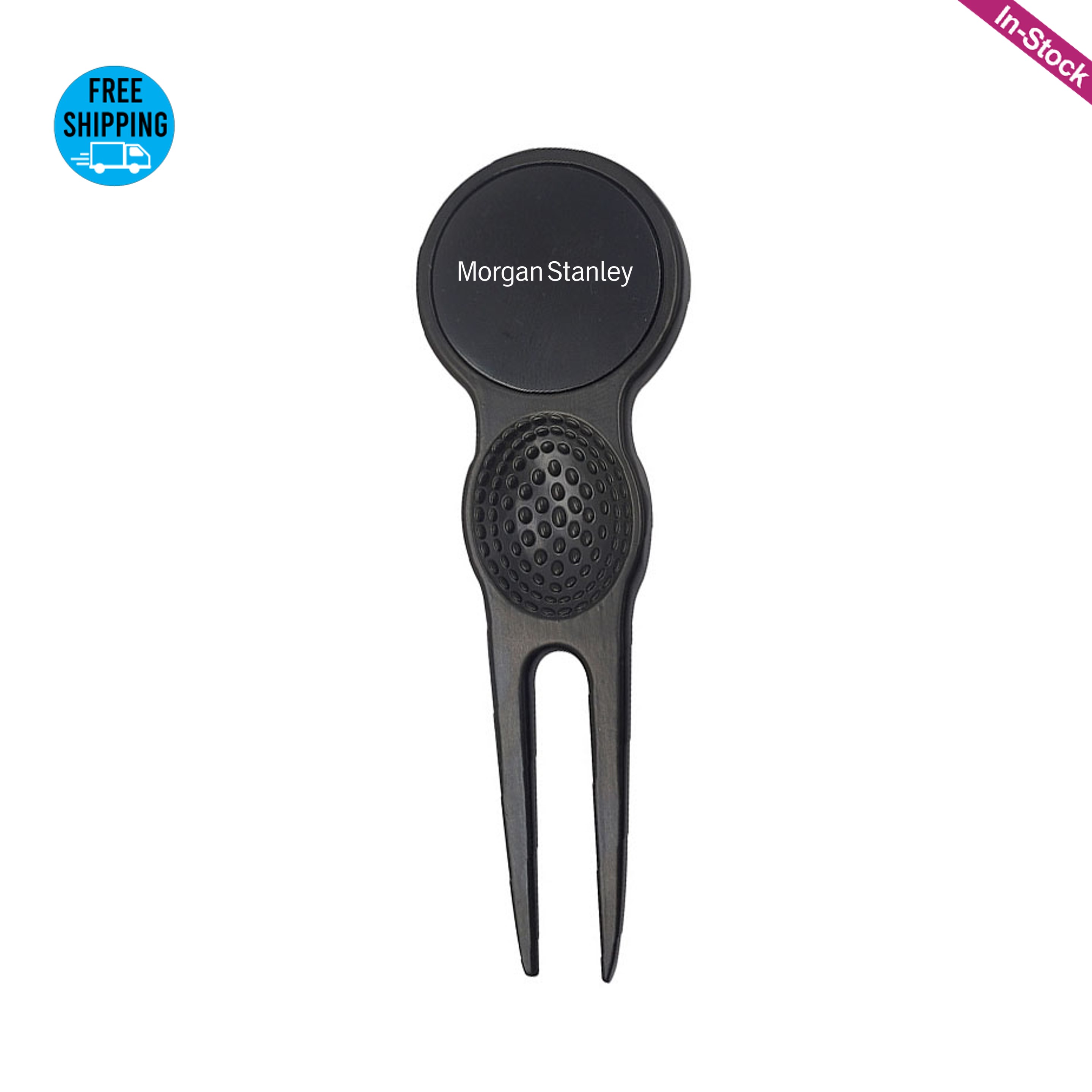 Laser Engraved Zinc Alloy Divot Repair Multi-Tool 1