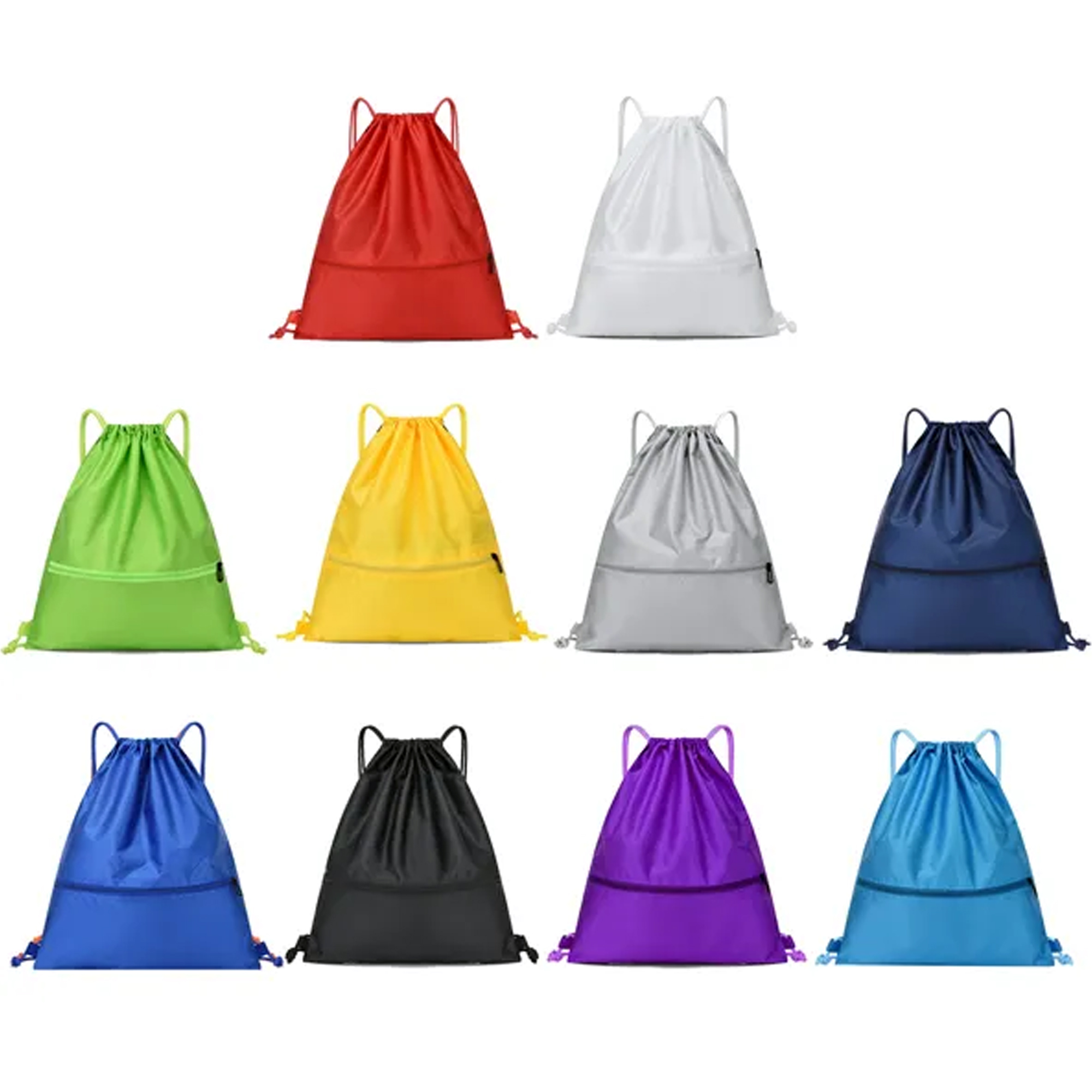 12-Color Basketball Oxford Drawstring Bag 13