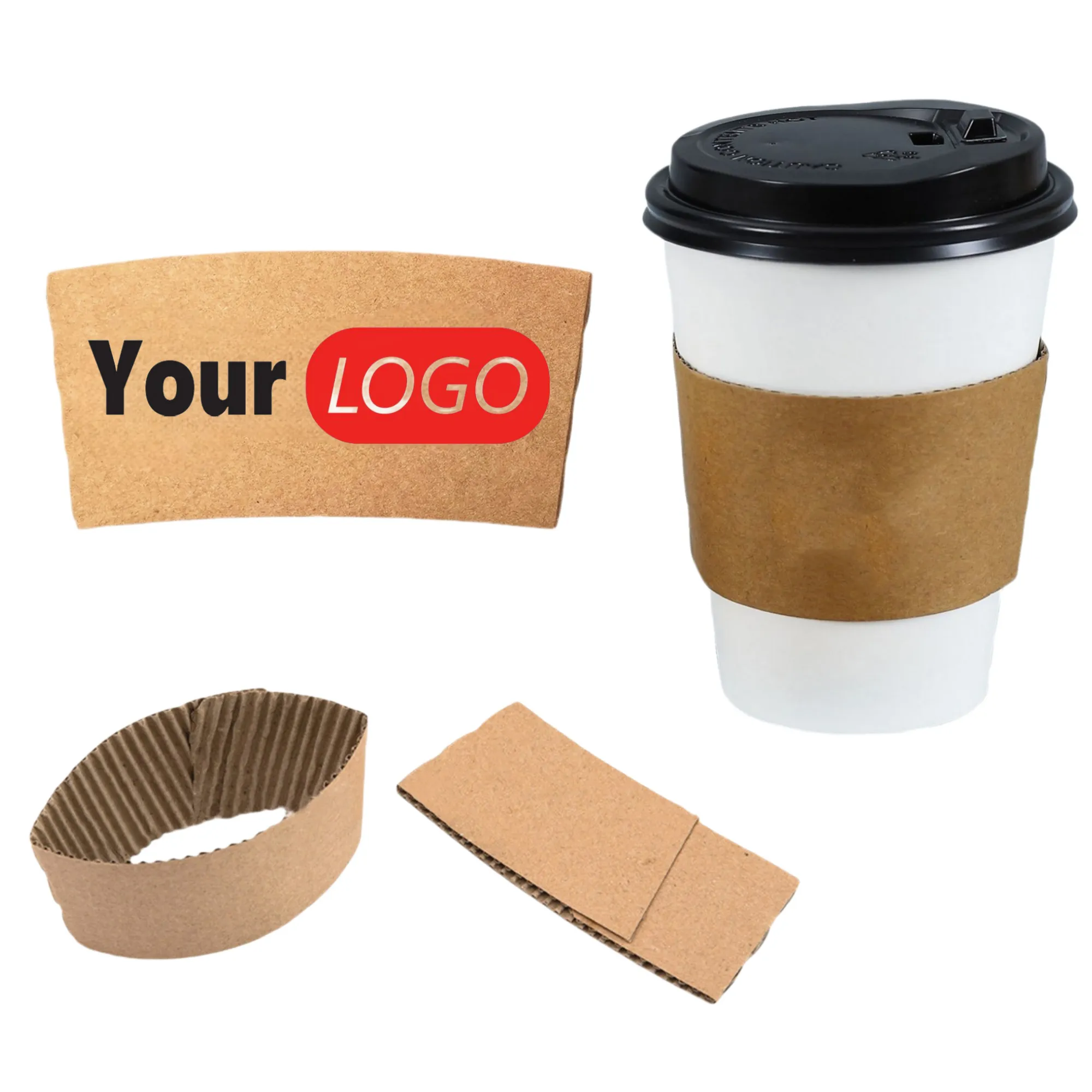 Kraft Coffee Cup Sleeve 2