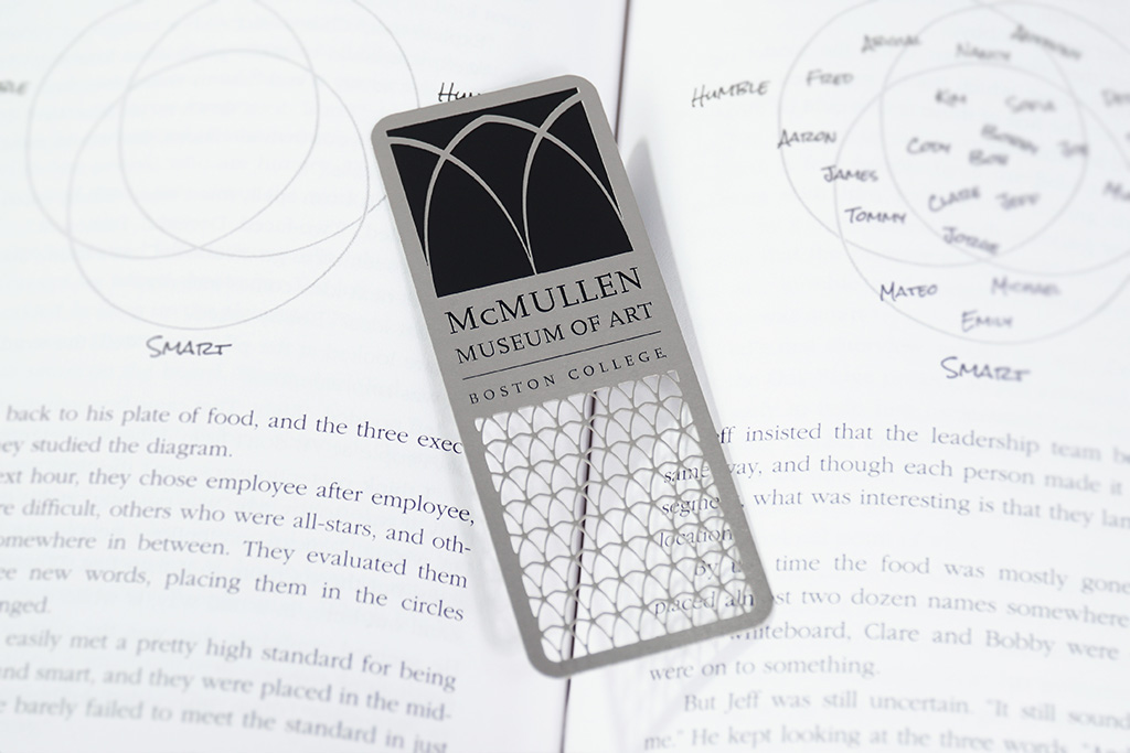 Metal Bookmarks, custom desk accessory with logo imprint 11