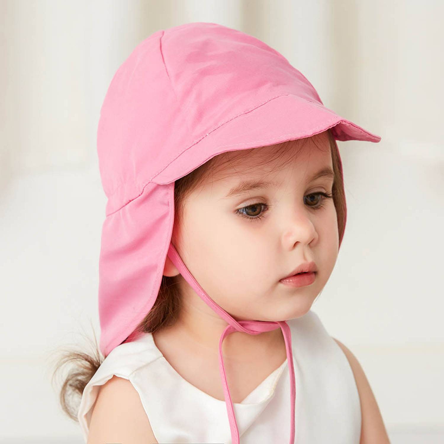Breathable Cotton Baby Sun Hat with UV Protection 7