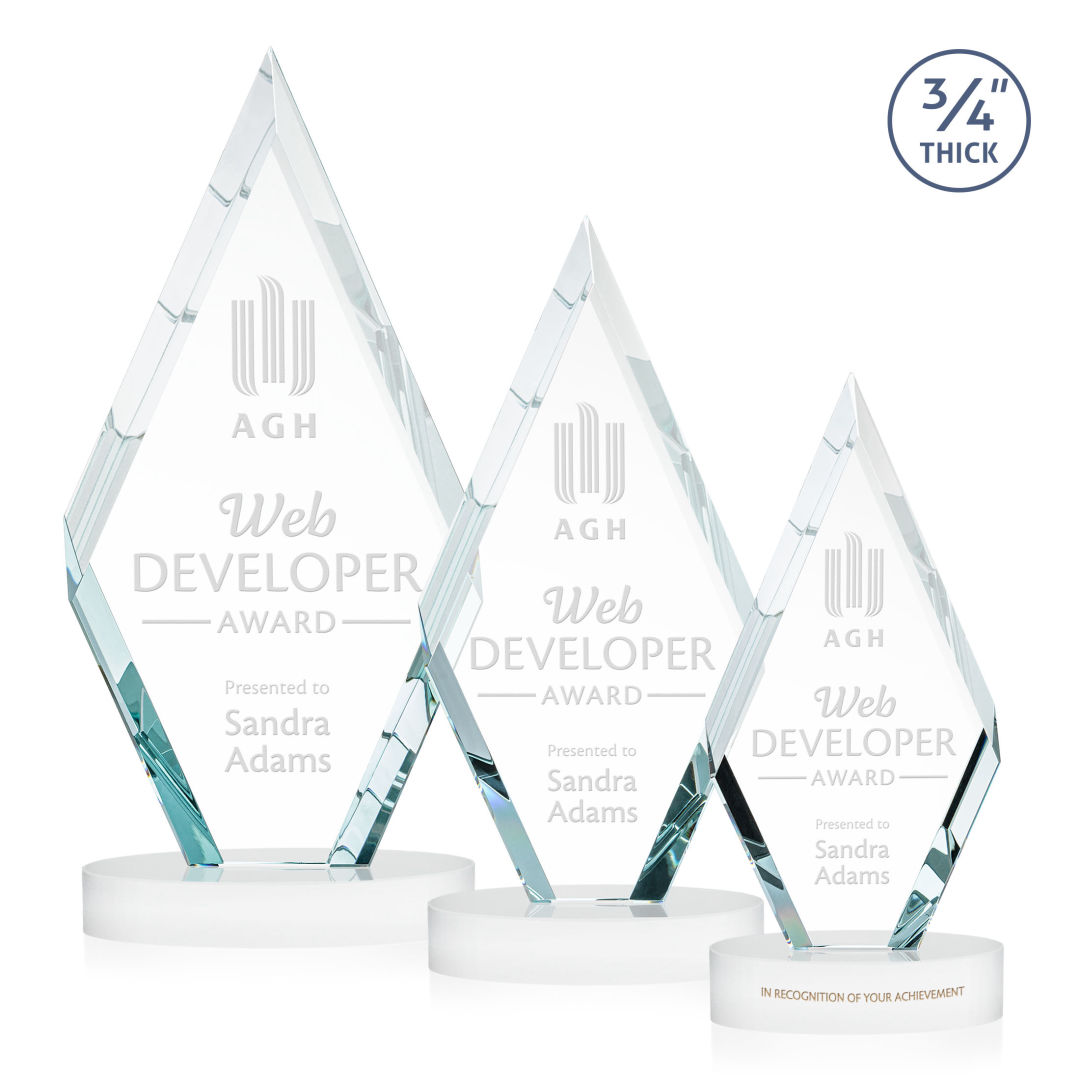 Richmond Award on Alberton Base - White