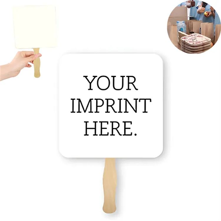 Square Hand Fan with Rounded Corners 1