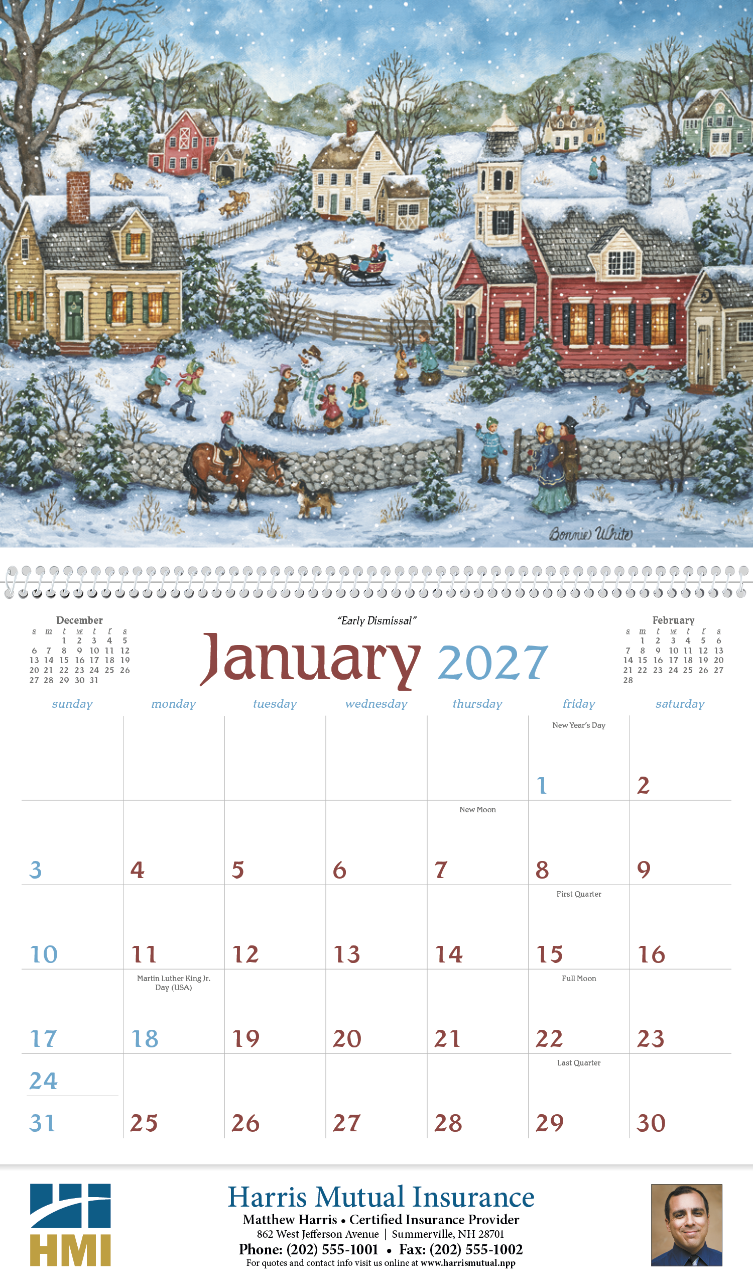 Triumph® Calendars Folk Art Calendar 28